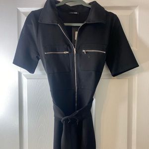 Fashionova Womens L Into You Belted Dress